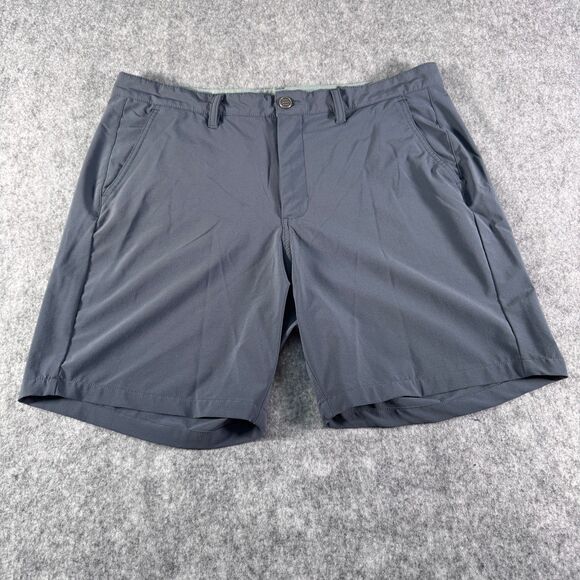 Free Fly Shorts Mens 36 Blue 7" Inseam Polyester Spandex Blend Outdoor Golf - Picture 1 of 8